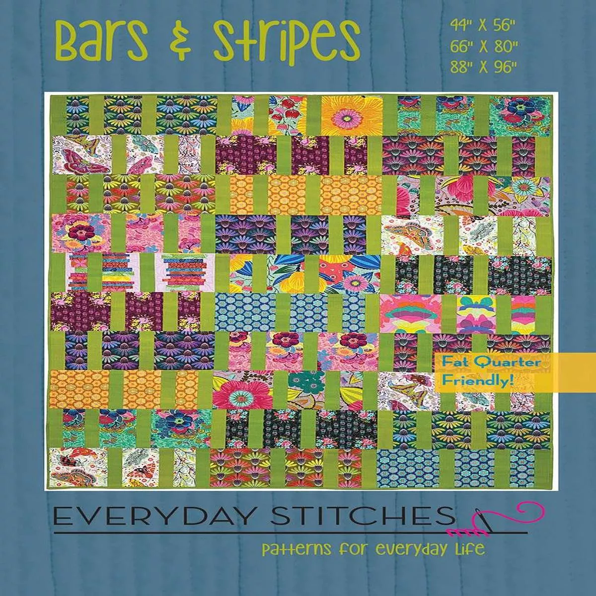 bars-stripes-pattern-from-everyday-stitches Bars & Stripes Pattern From Everyday Stitches