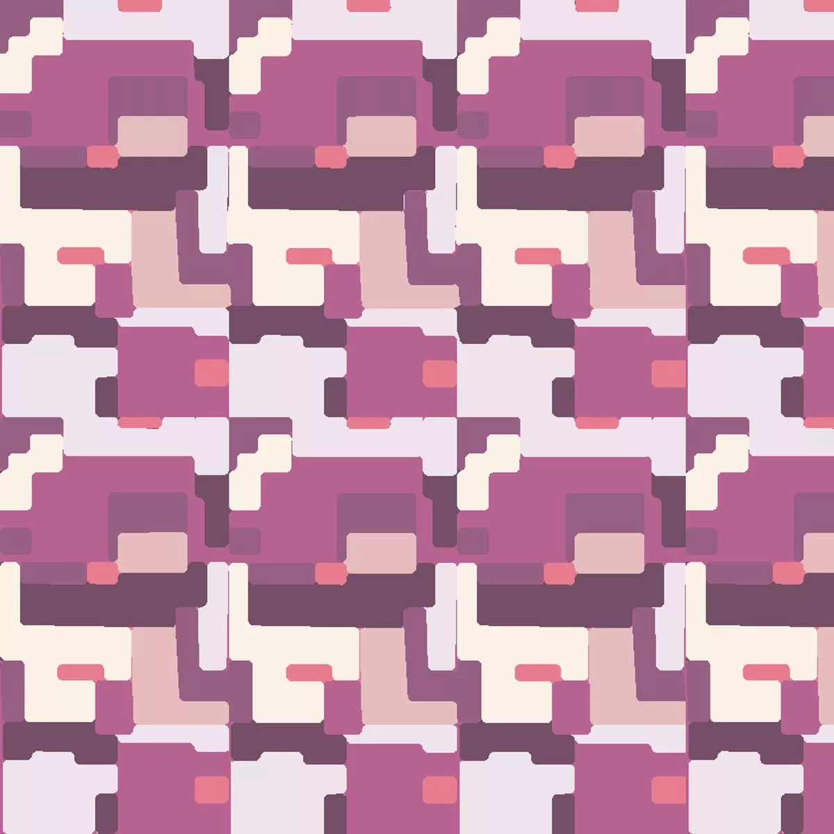 Basalt on Purple Fabric