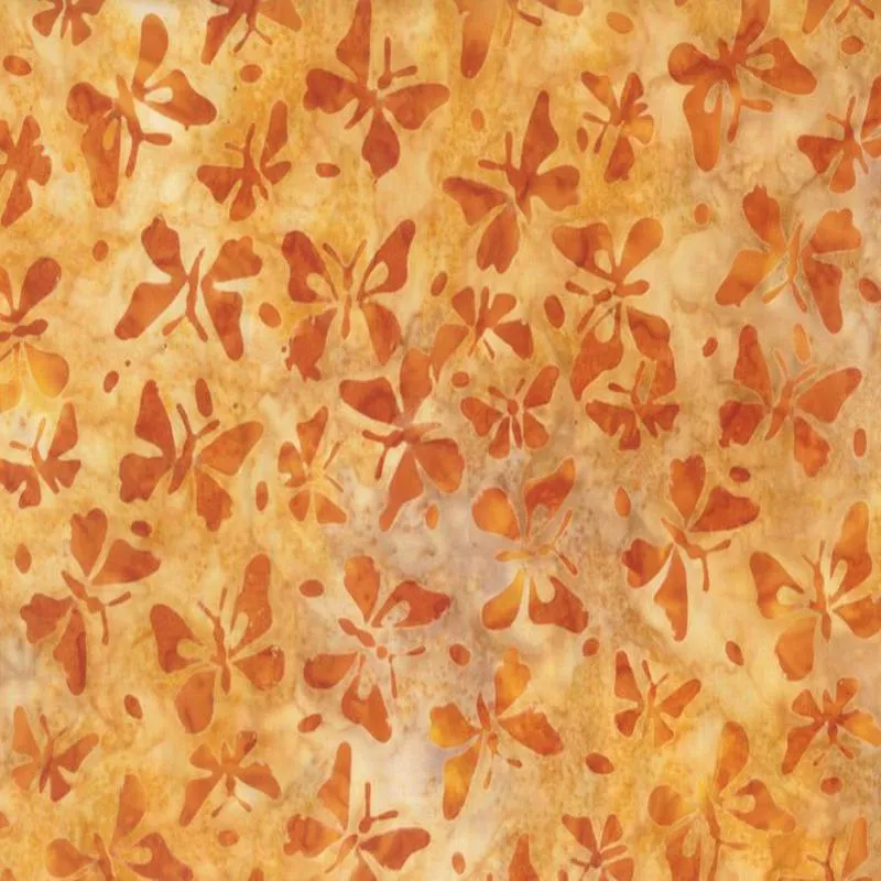 Batiks Orange – (12)