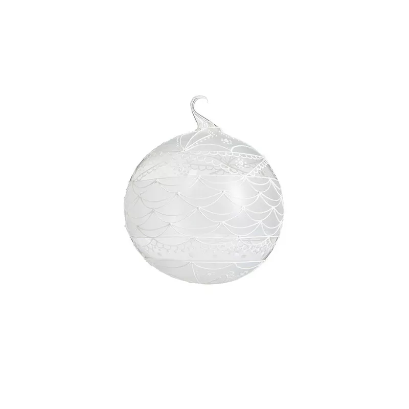 bauble-white-10cm Bauble White 10cm