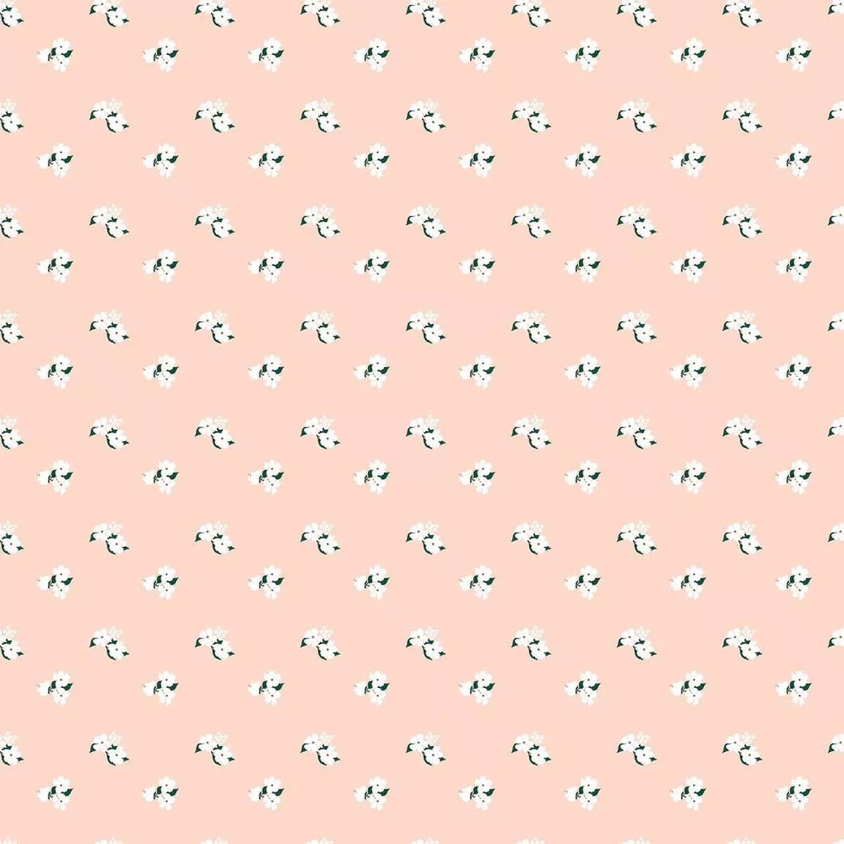 The Bees Knees Tiny Flowers Fabric – Pink