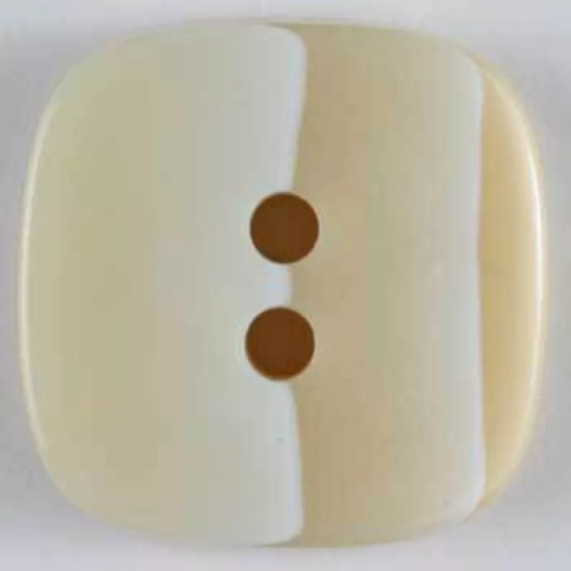 Beige Polyester Button