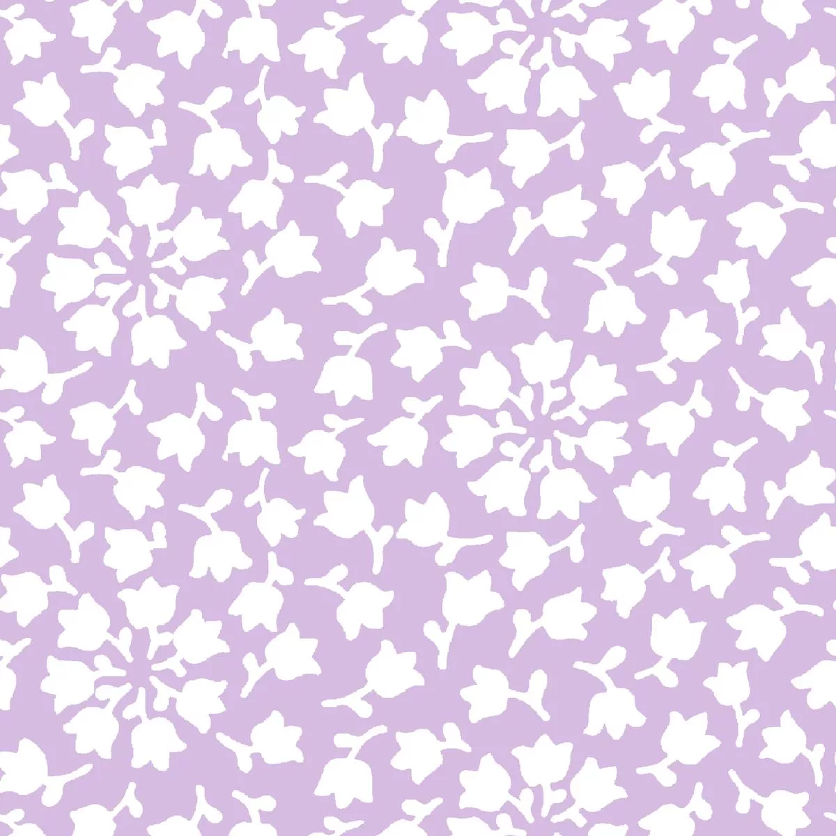 bell-flowers-on-lavender-white-fabric Bell Flowers on Lavender & White Fabric