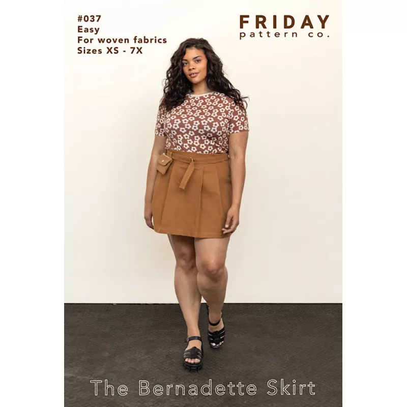 The Bernadette Skirt – Friday Pattern Co.