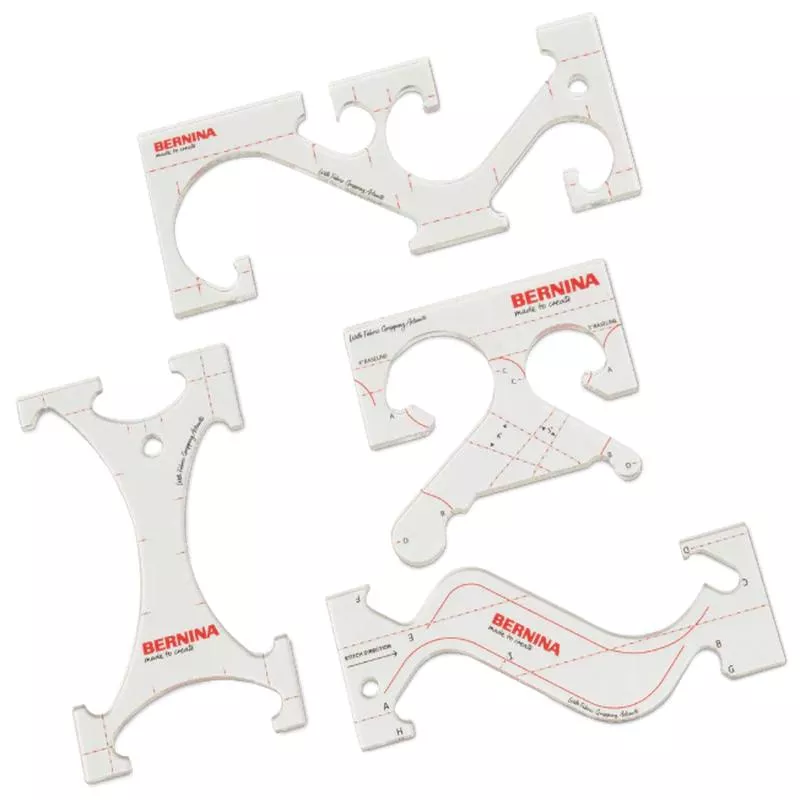 BERNINA 4pc Border Rulers Kit 106961.50.00