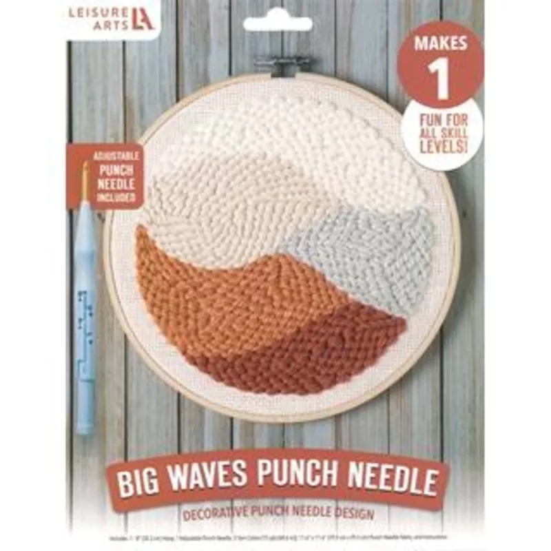 Big Waves Punch Needle Kit
