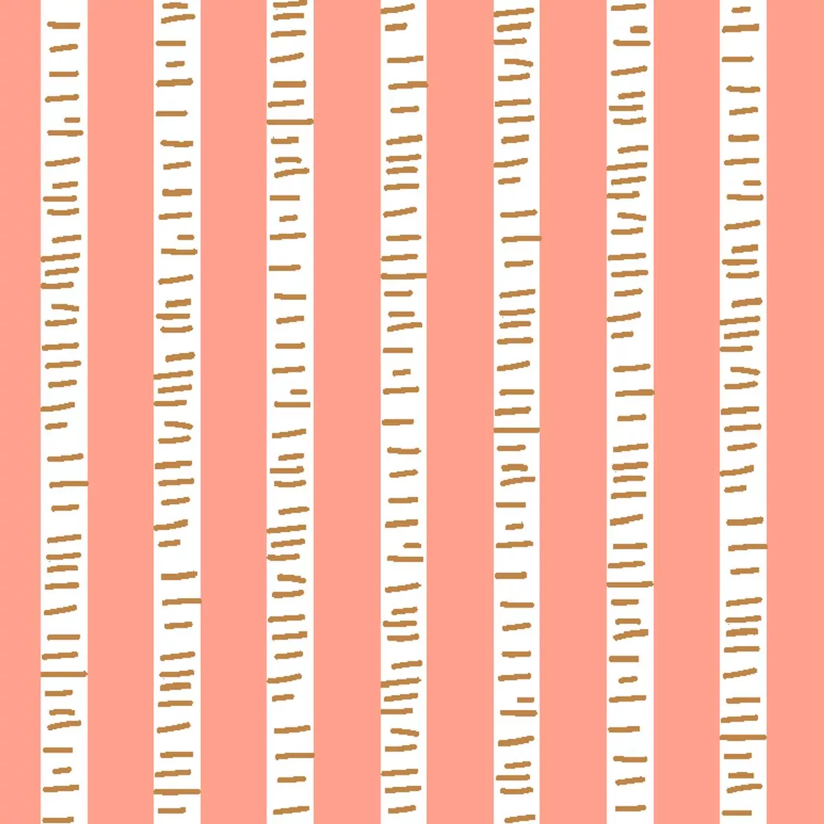 birch-stripes-on-deep-coral-fabric Birch Stripes on Deep Coral Fabric