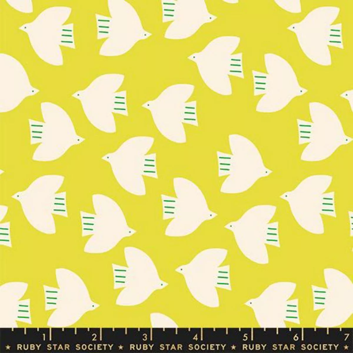 Birds Citron by Ruby Star Society