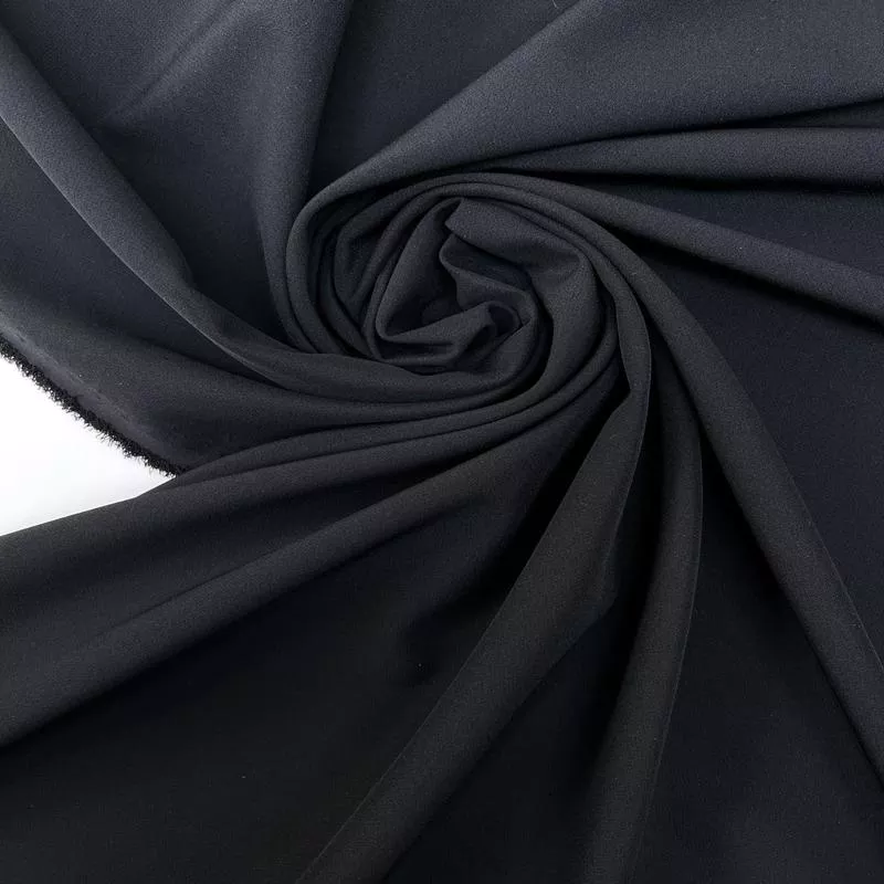 black-crepe-suit-fabric Black Crepe Suit Fabric