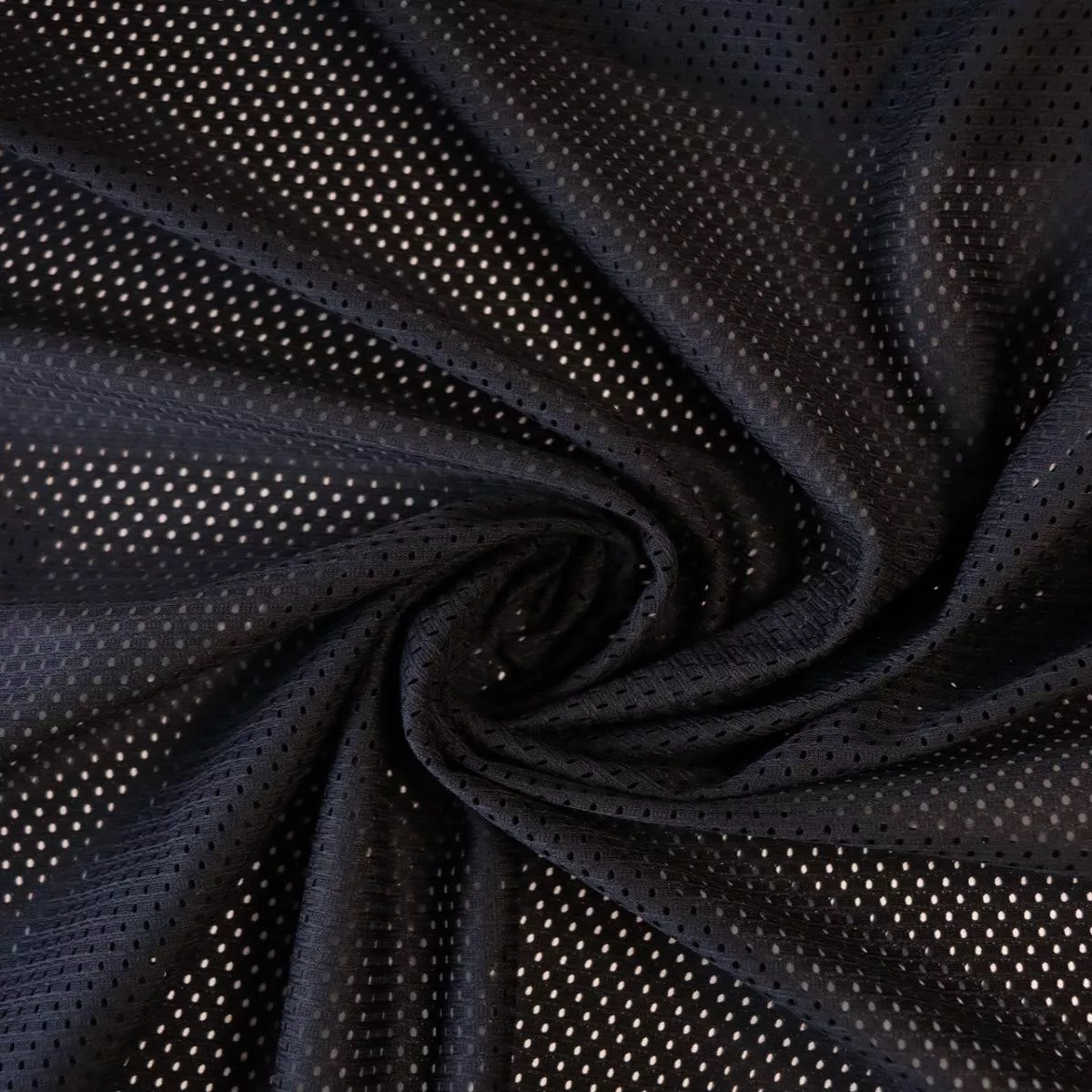 black-italian-perforated-mesh-designer-deadstock Black Italian Perforated Mesh | Designer Deadstock