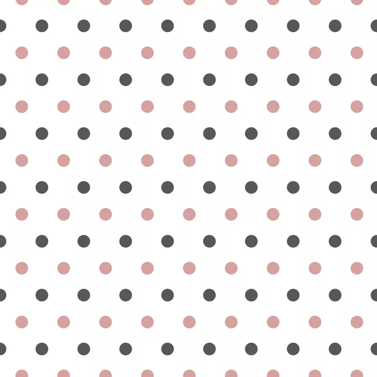 black-rose-gold-polka-dots-fabric Black And Rose Gold Polka Dots Fabric