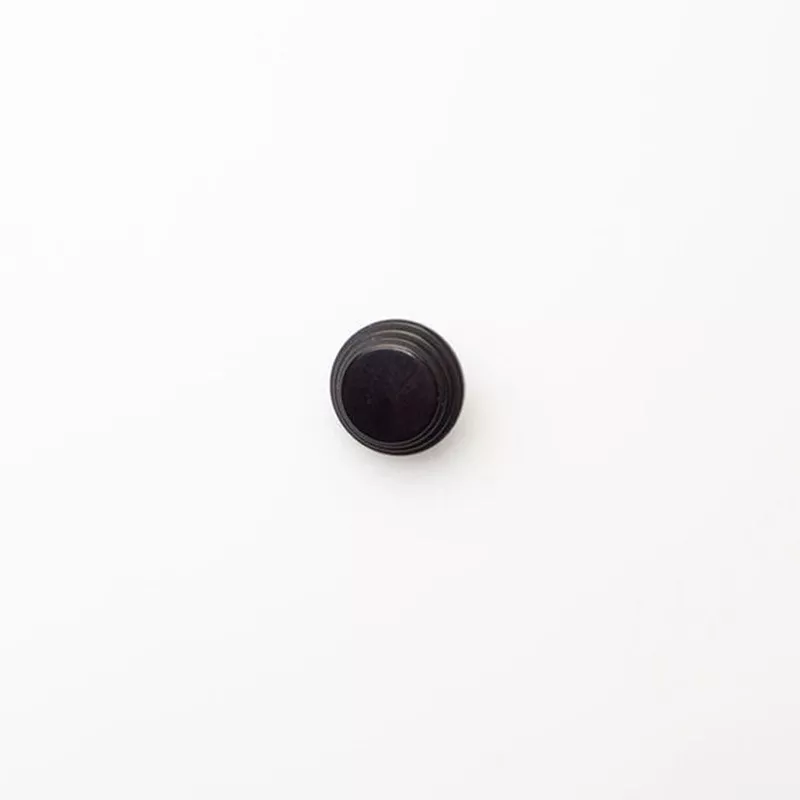 black-round-ridged-button-small Black Round Ridged Button – Small