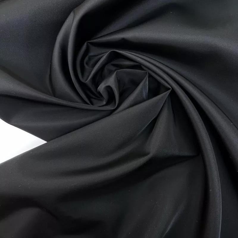 Black Water-Repellent Fabric Polyamid