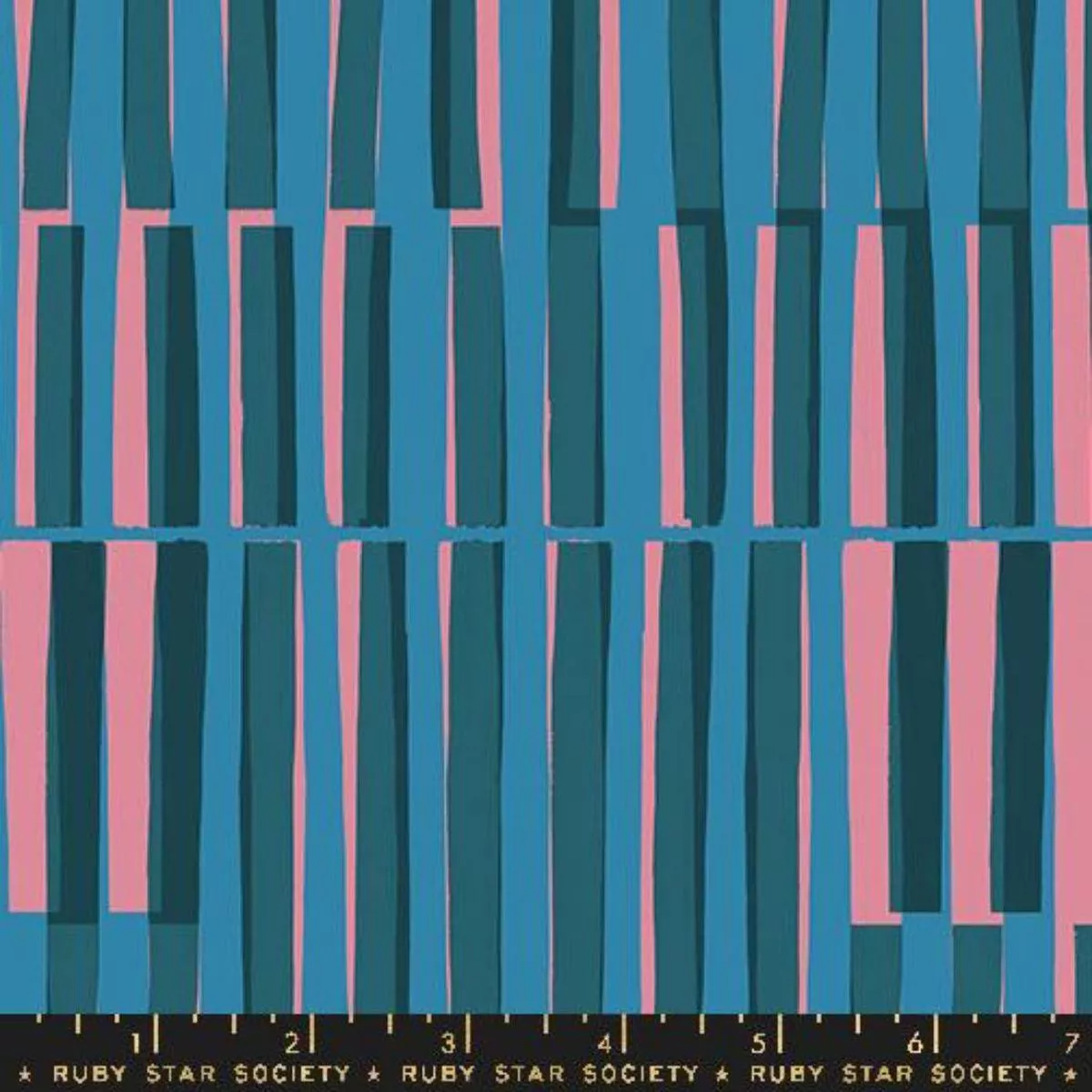 blocked-stripes-chambray-by-ruby-star-society Blocked Stripes Chambray by Ruby Star Society