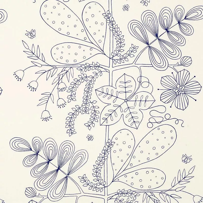 blommen-print-navy Blommen Print | Navy