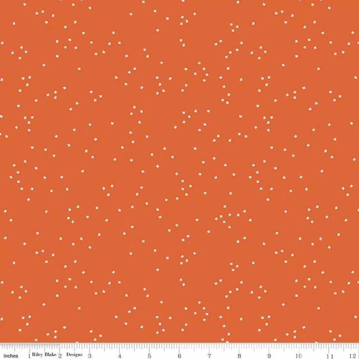 Blossom Fabric – Orange