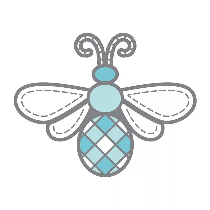 Blue Bee Needle Minder