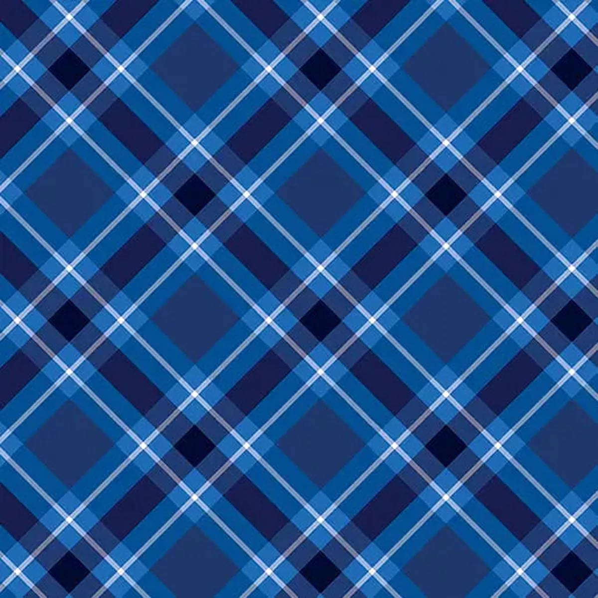 blue-navy-plaid-cotton-wideback-fabric-per-yard Blue Navy Plaid Cotton Wideback Fabric per yard