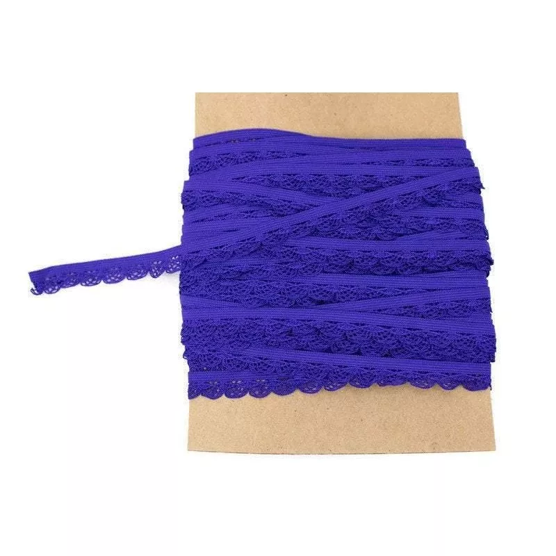 blue-violet-lace-elastic-trim-lingerie-trim-25-yards Blue Violet Lace Elastic Trim Lingerie Trim 25 yards