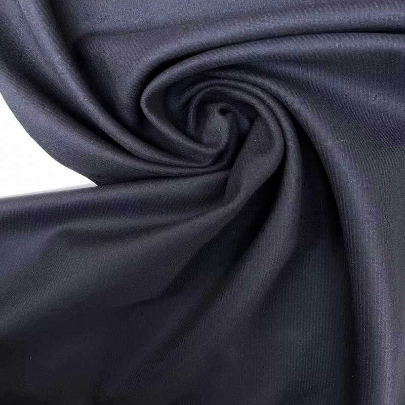 Blue Virgin Wool Polyester Bonded
