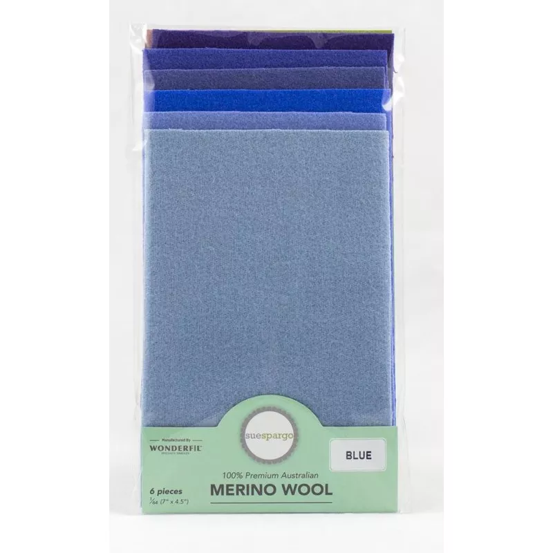 Blue Wool Assortment – 1/64 yard