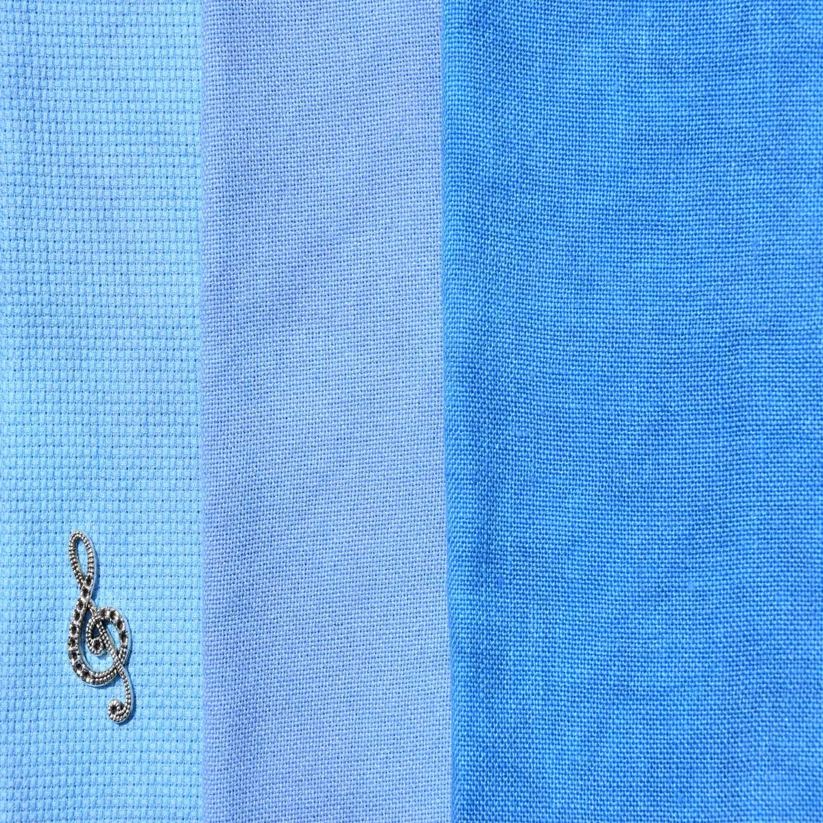 Blueberry Buckle – Fat Half | Aida | 18 ct
