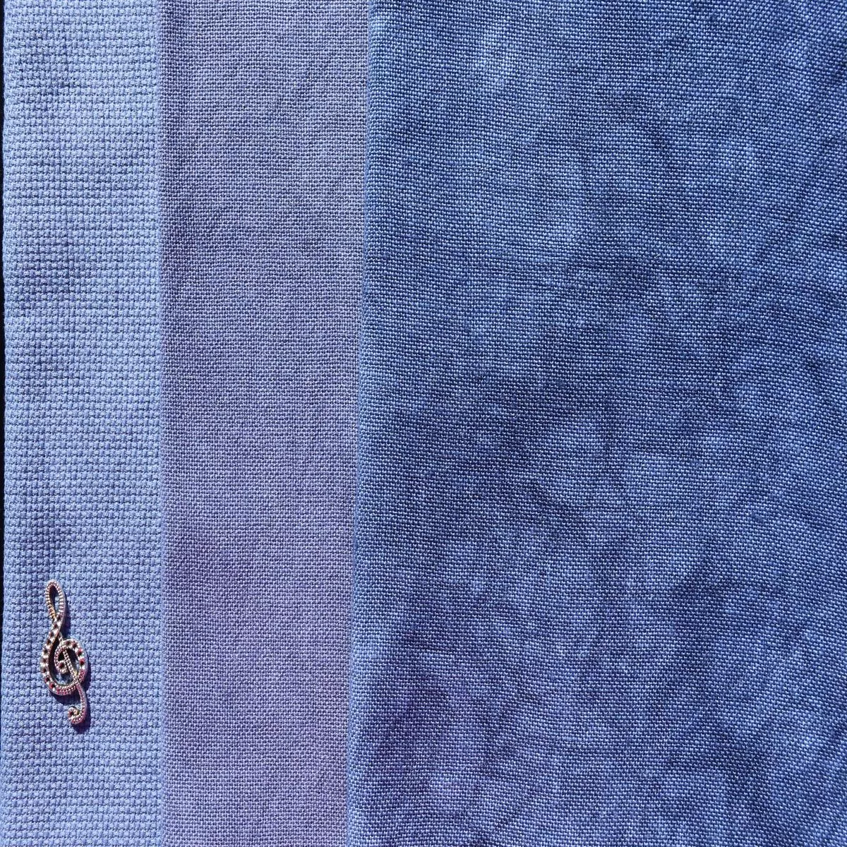 Blueberry Pie – Fat Half | Aida | 16 ct