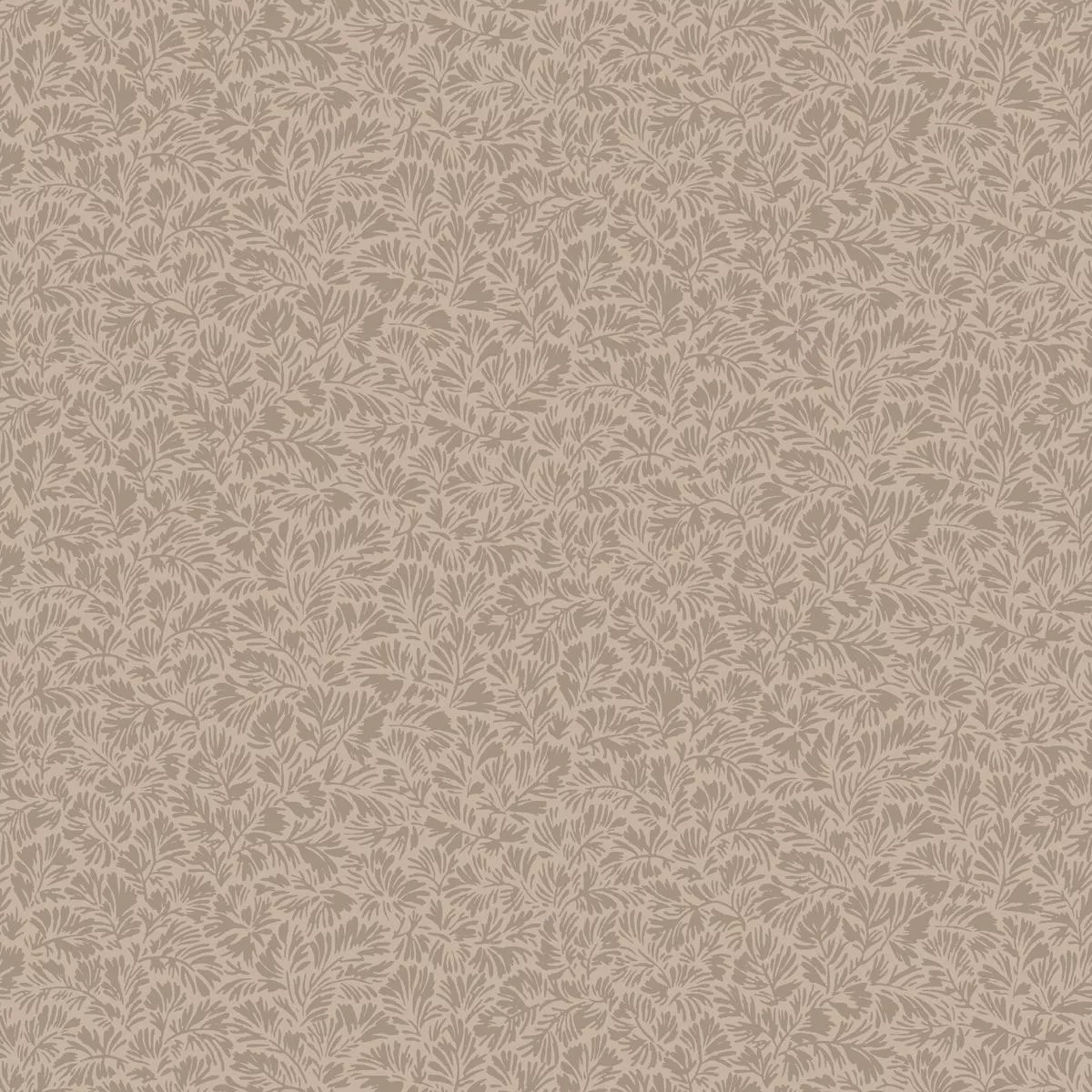 Boho Botanical Damask in Beige Fabric