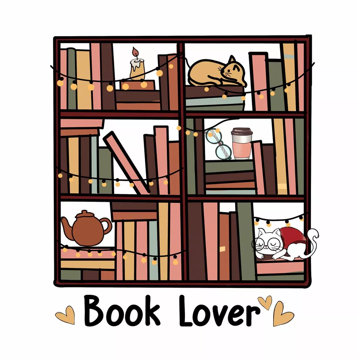 book-lover-fabric-panel Book Lover Fabric Panel