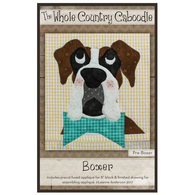 Boxer Precut Fused Applique Pack