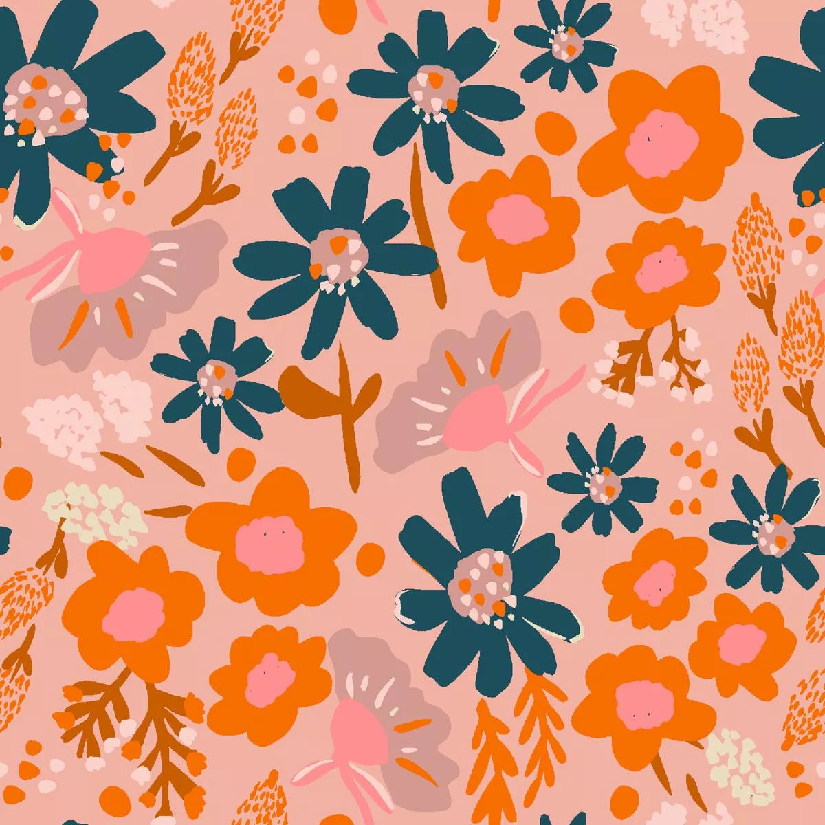 Breathe Live Explore Araba Punch Blush Fabric