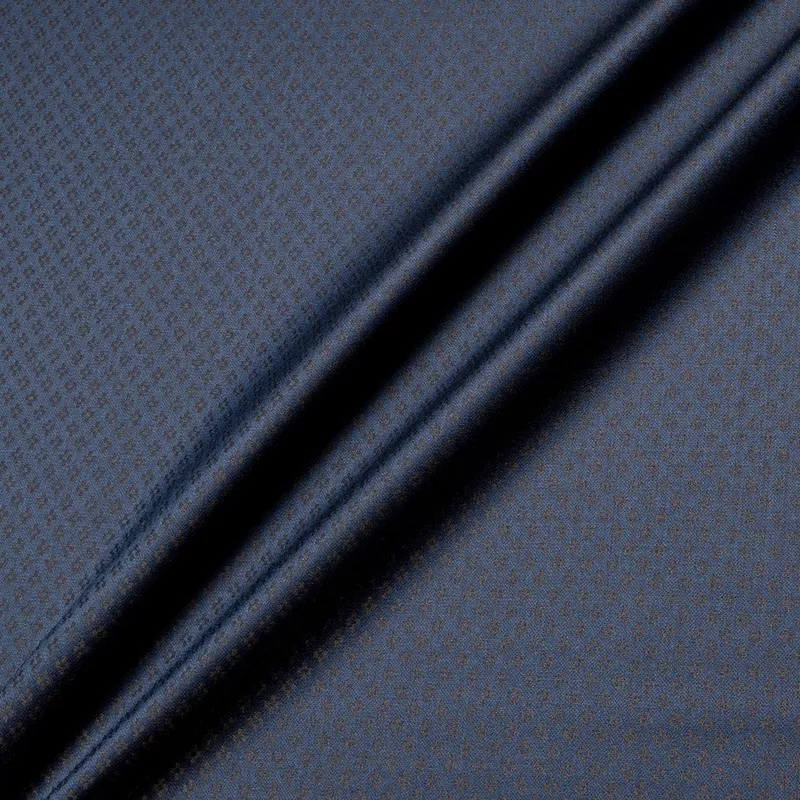 brown-jacquard-blue-super-160s-tropical-wool Brown Jacquard Blue Super 160s Tropical Wool