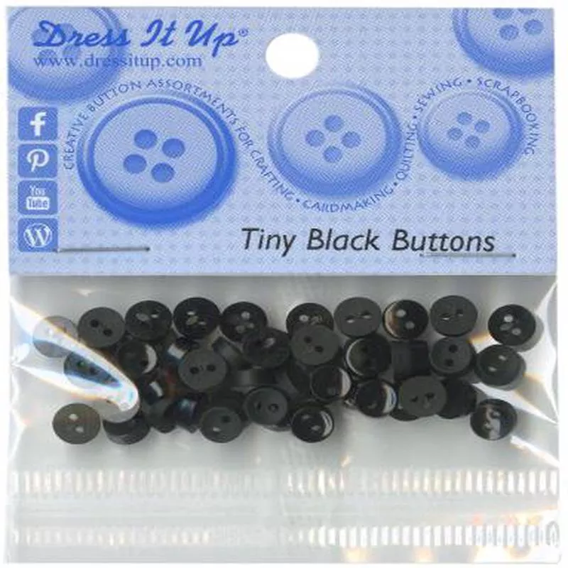 Btn – Tiny Black Buttons