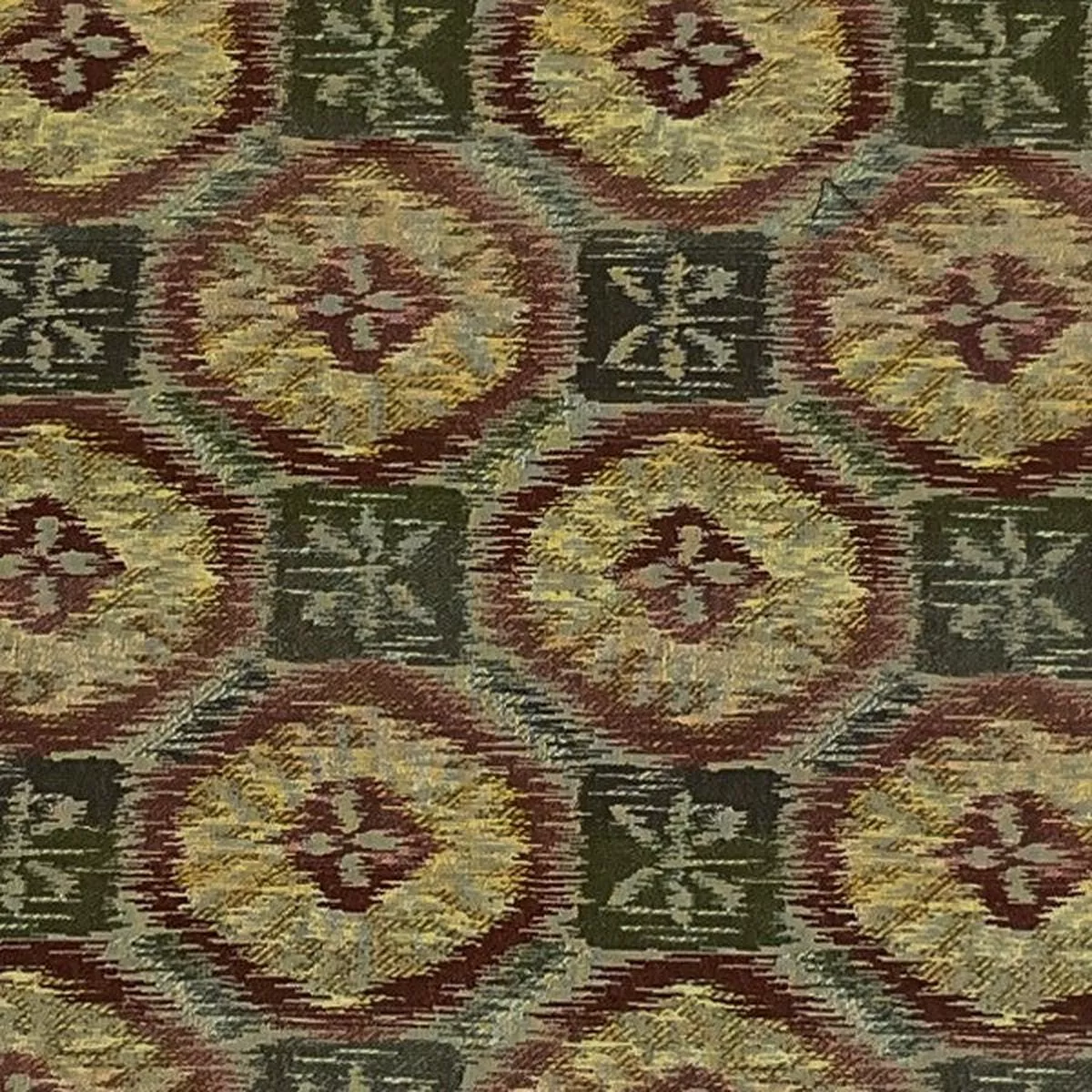 Burch Fabrics Ikat Olive Upholstery Fabric