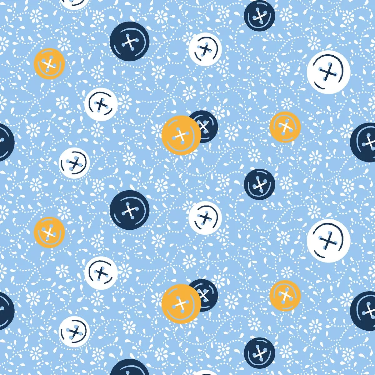 button-bliss-light-blue-fabric Button Bliss, Light Blue Fabric