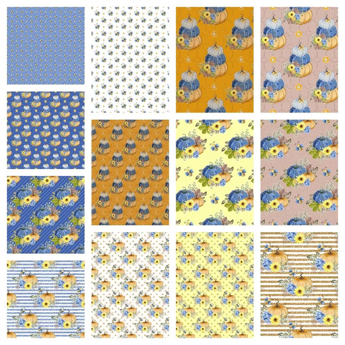 buzzin-around-patch-fabric-collection-1-yard-bundle Buzzin’ Around The Patch Fabric Collection – 1 Yard Bundle
