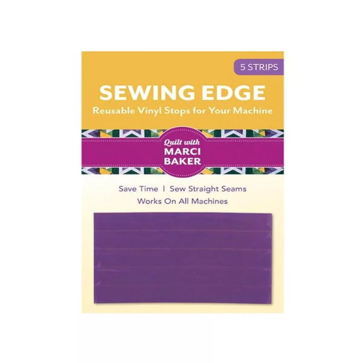 C & T Publishing Sewing Edge Reusable Vinyl Strips 20344