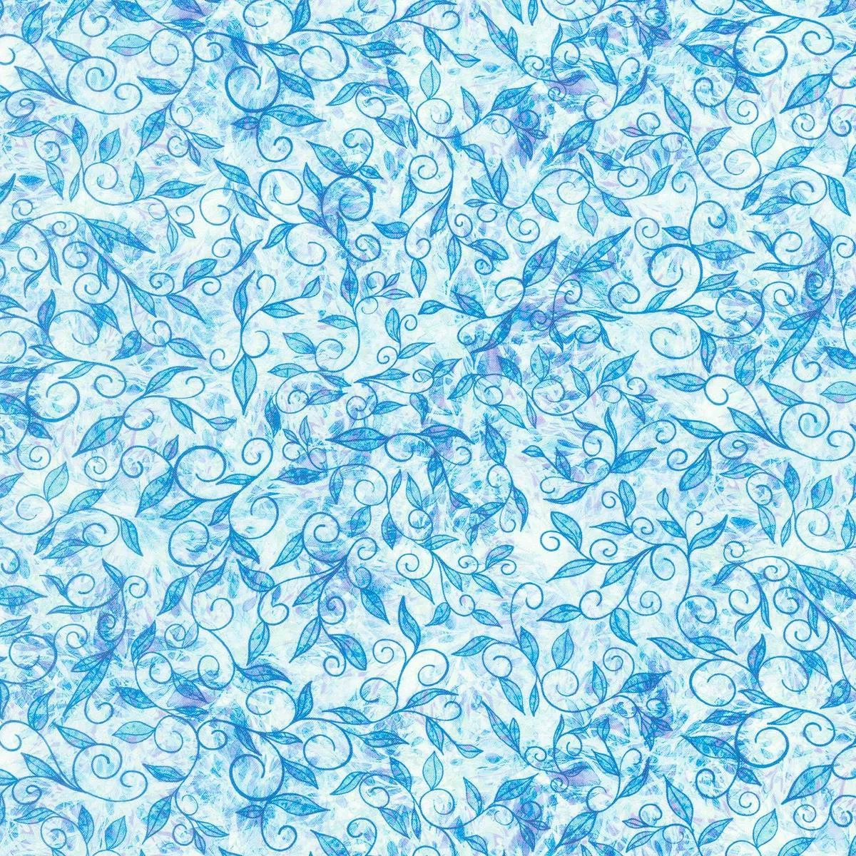 Calixta – Vines Aquamarine Yardage