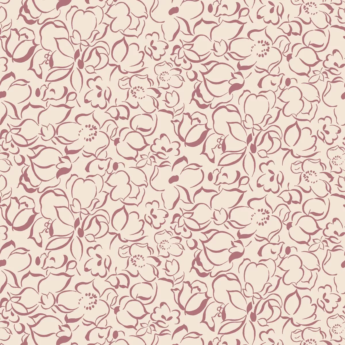 Camellia on Neutral Fabric