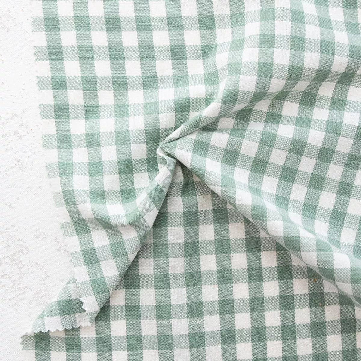 camp-gingham-cotton-scout-green Camp Gingham Cotton – Scout Green