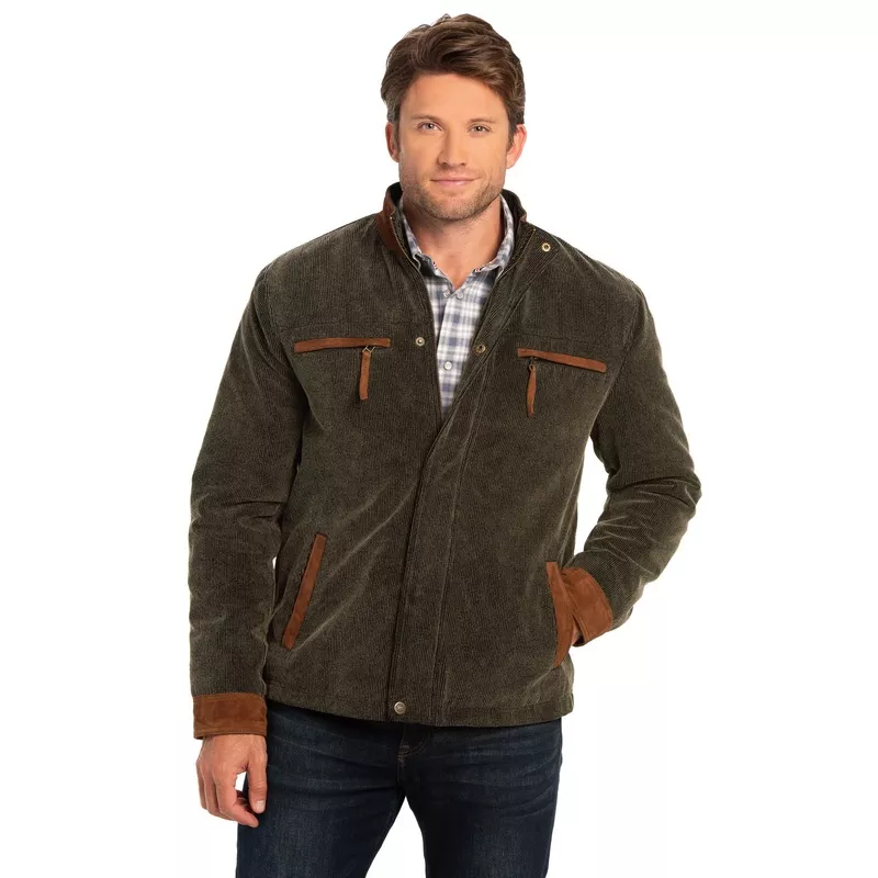 Canyon Ridge Corduroy Jacket Olive
