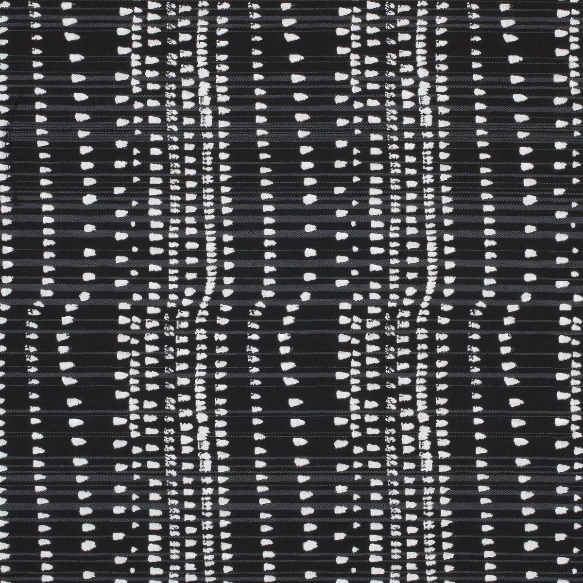 Cape Town Black Fabric