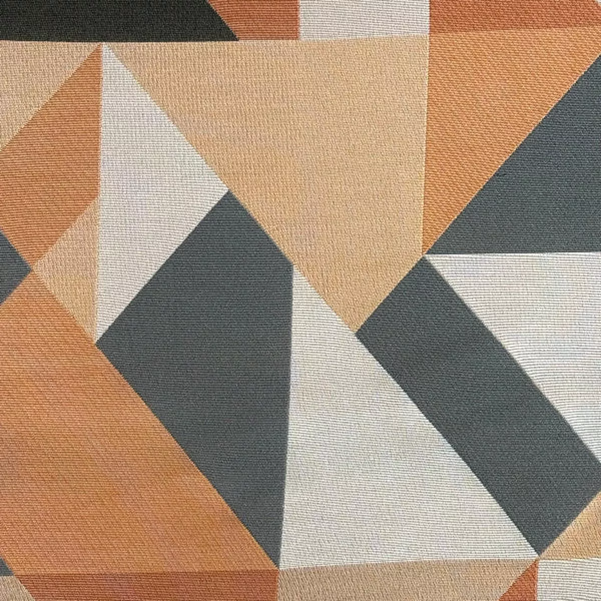 Carnegie Collage 5 Orange Upholstery Fabric