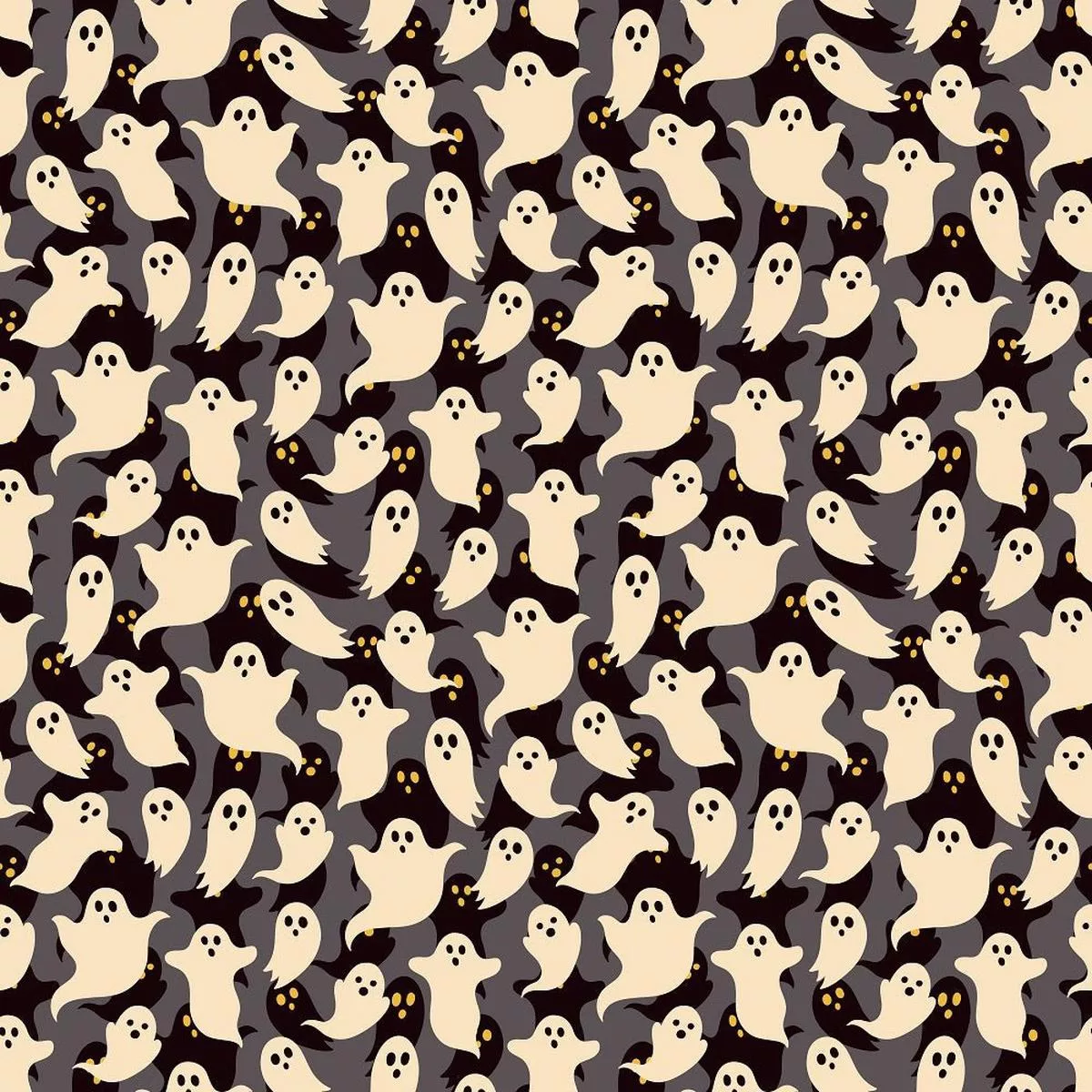 cartoon-halloween-ghoul-fabric Cartoon Halloween Ghoul Fabric