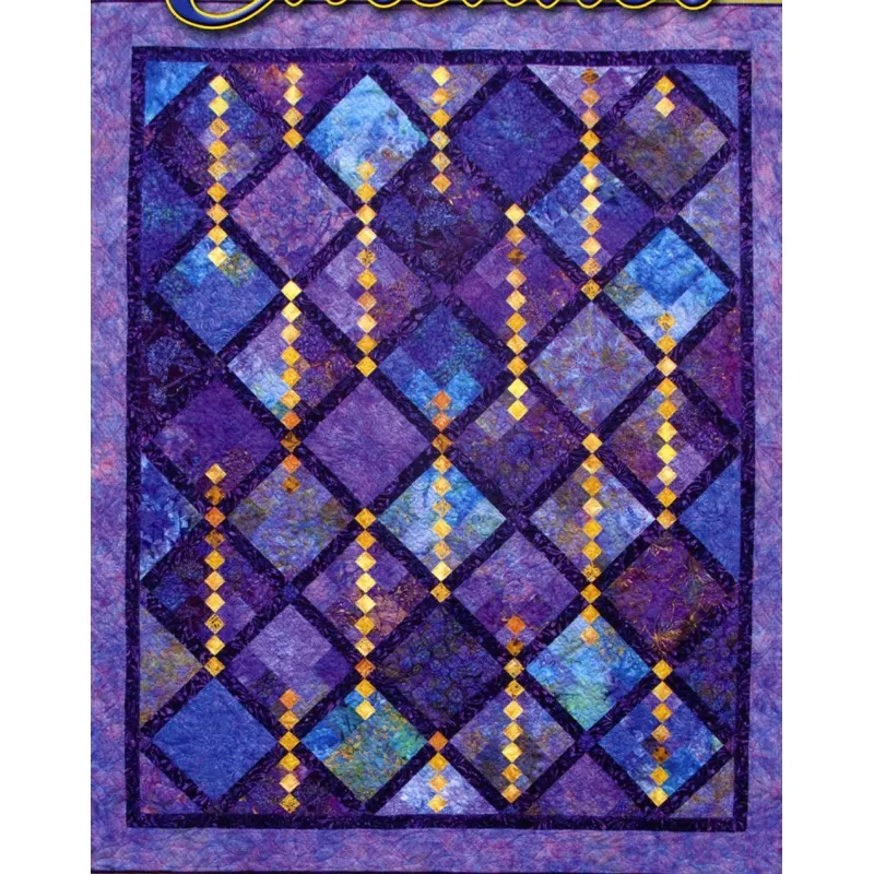 cascades-quilt-pattern-by-black-cat-creations Cascades Quilt Pattern by Black Cat Creations