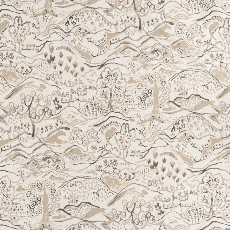 Charlotte Fawn Fabric D3334