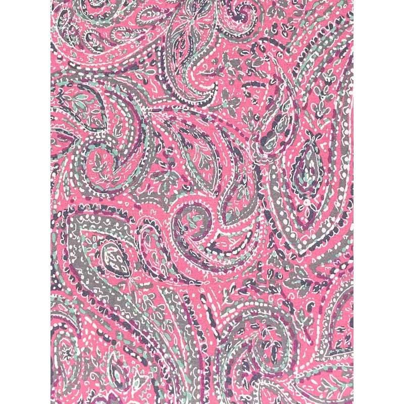 charm-pink-old-lavender-white-multi-polyester-rayon-lycra-stylized-paisley-print Charm Pink/Old Lavender/White/Multi Polyester/Rayon/Lycra Stylized Paisley Print French Terry Knit – 59W