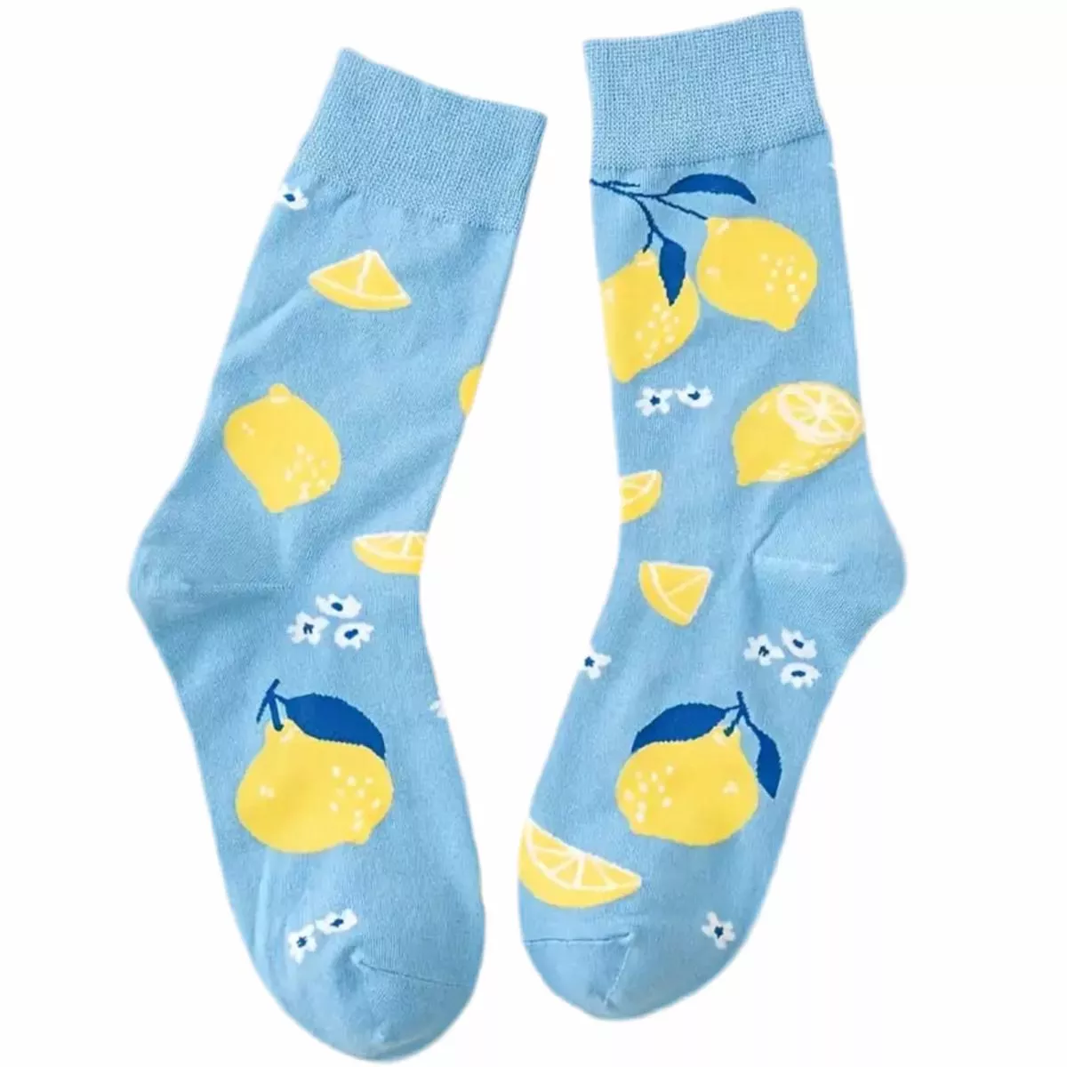 chaussettes-citrons-jaunes Chaussettes Citrons Jaunes