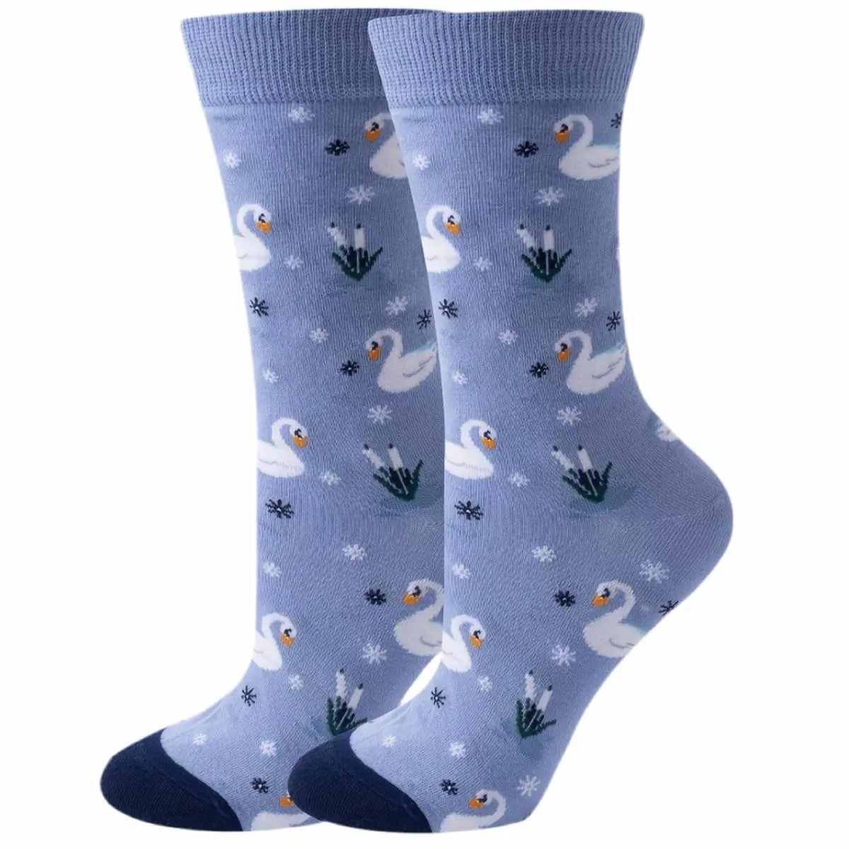 chaussettes-cygnes-blancs Chaussettes Cygnes Blancs