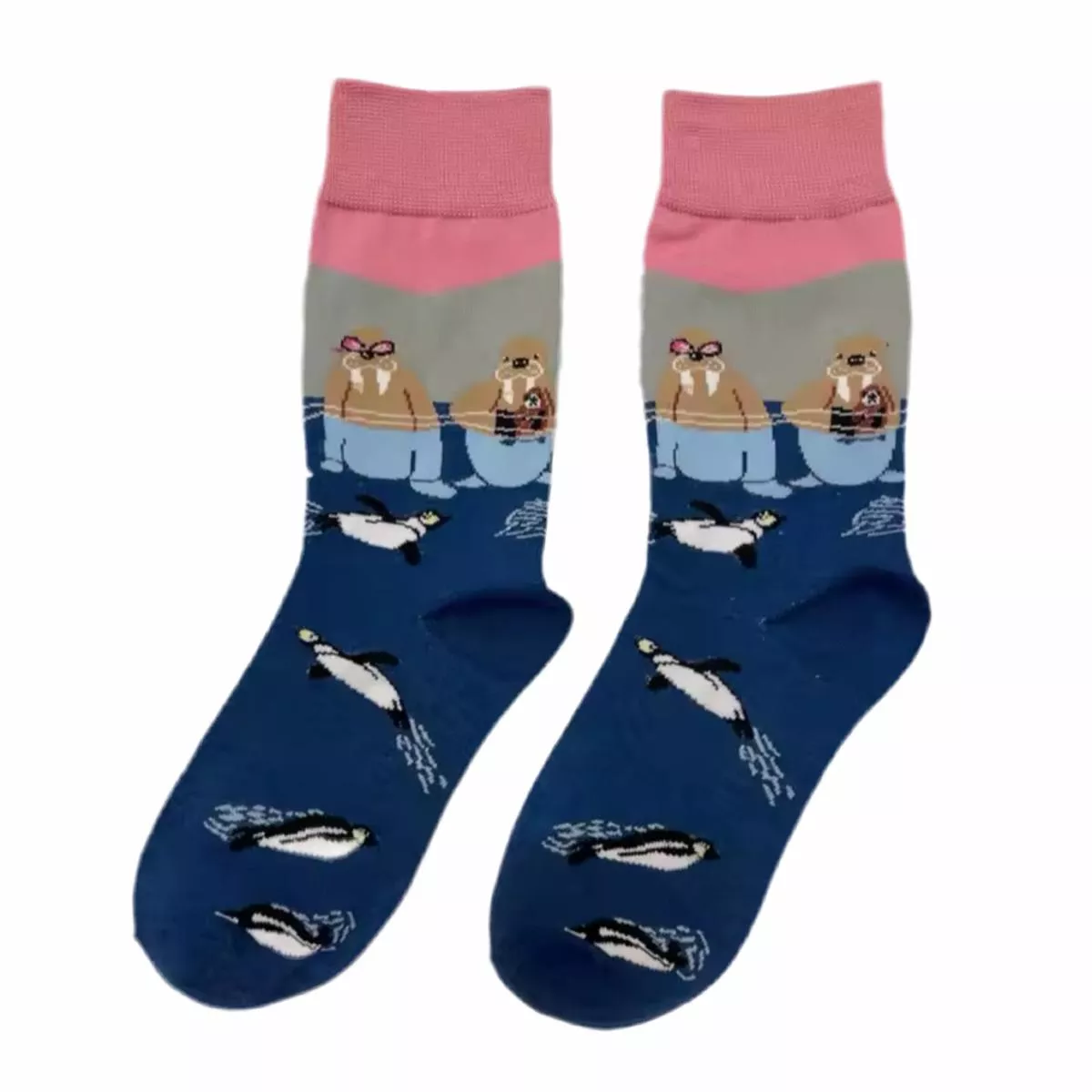 chaussettes-morses-et-pingouins Chaussettes Morses et Pingouins